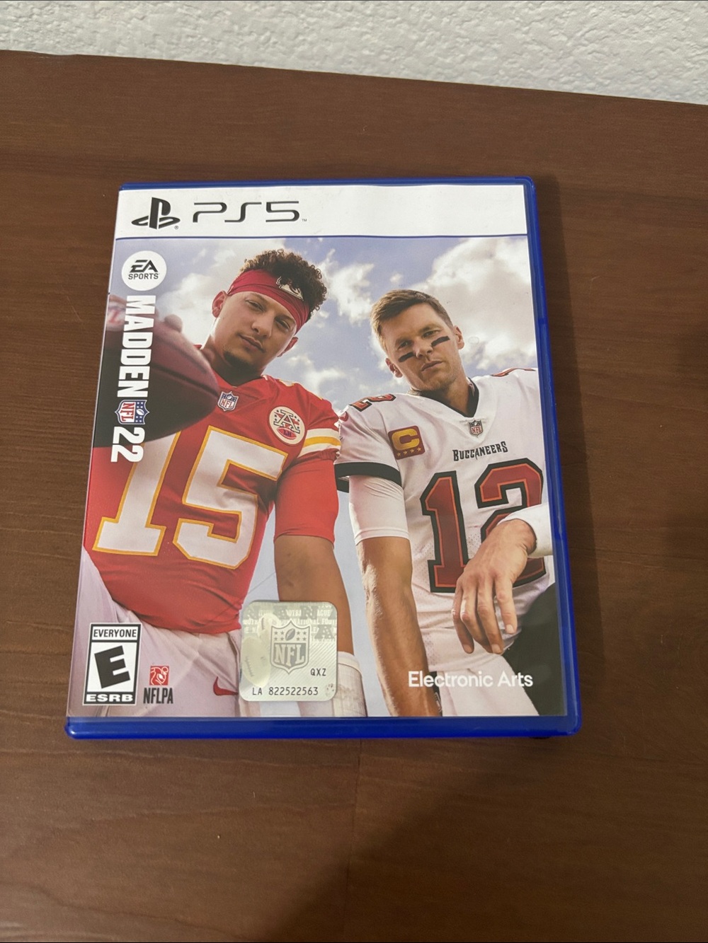 Madden NFL 22 PS5 Video Game - Electronic Arts - Blue Case